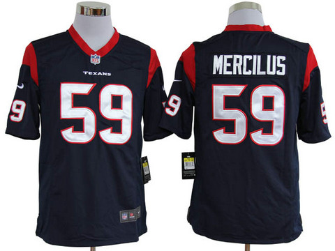 nfl Blue Nike Game Jerseys houston texans 59 Mercilus